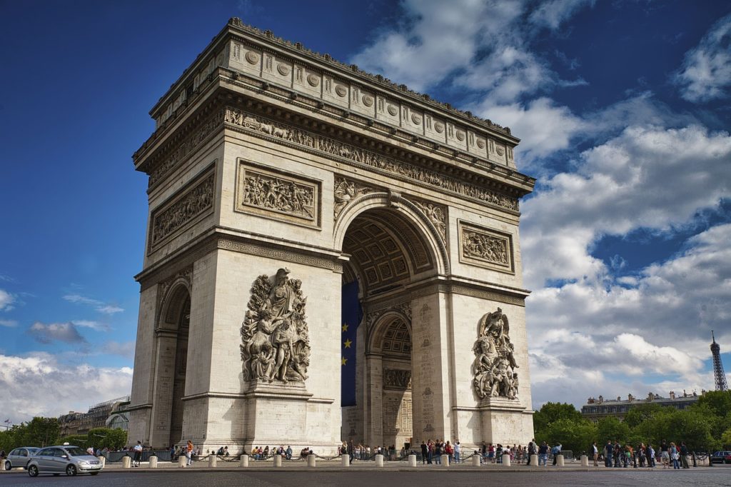 arc de triomphe, paris, landmark-5432392.jpg